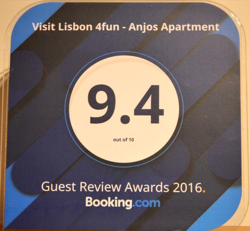 Visit Lisbon 4Fun - Anjos Apartment Bagian luar foto